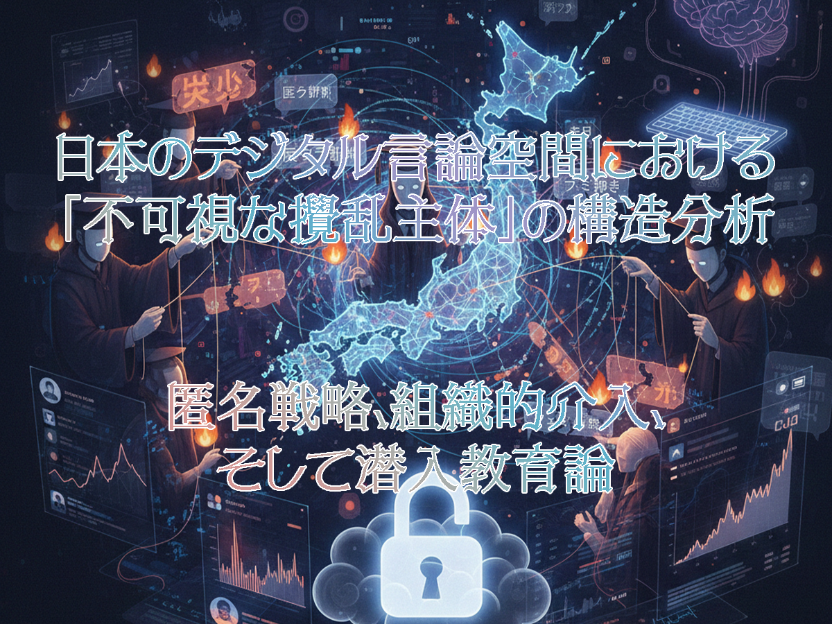 ネット世論操作と教育の皮肉