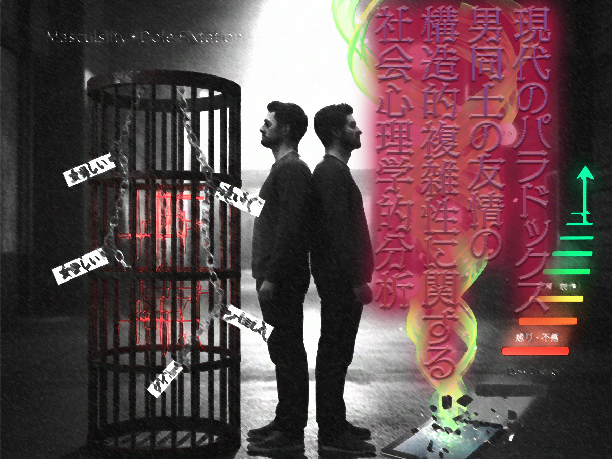 男性の友情の複雑さとラベリング