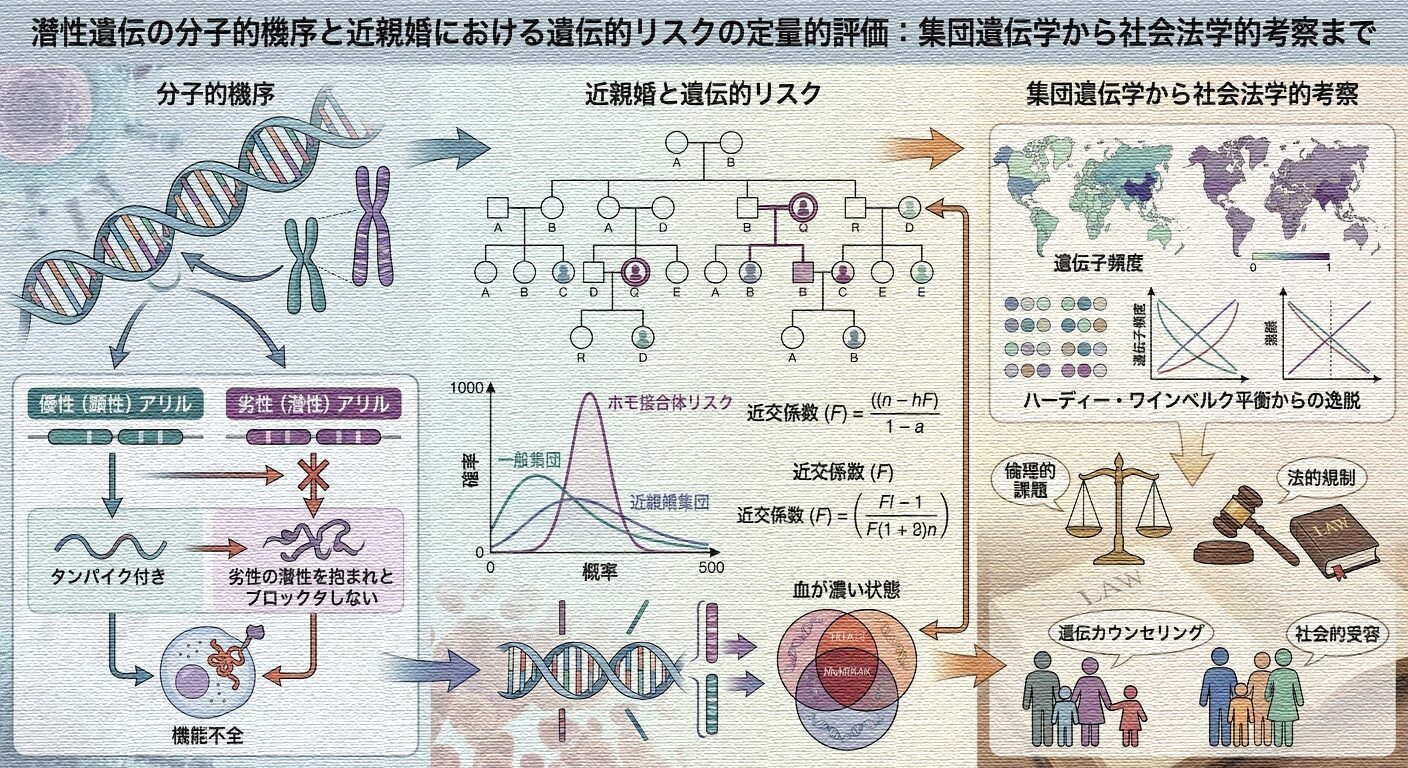遺伝と近親婚のリスク