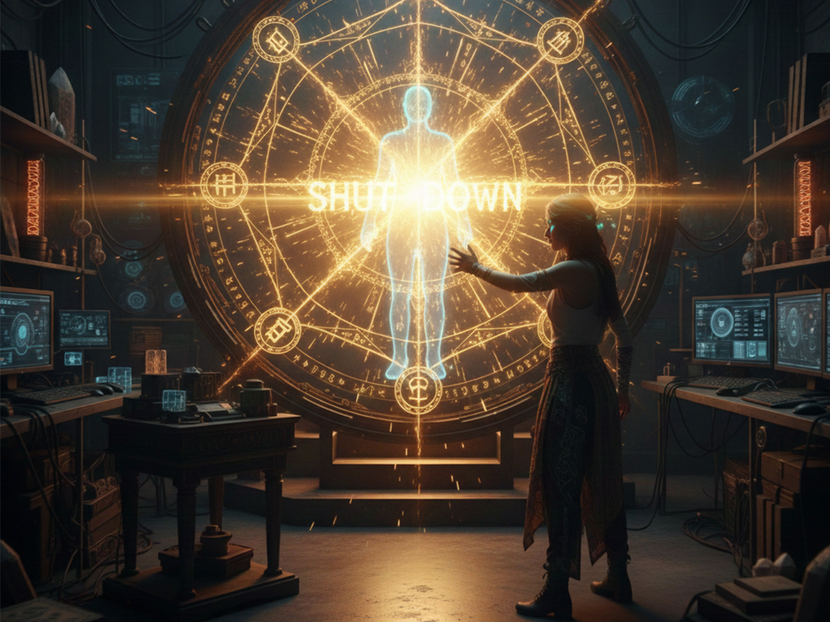 霊視と防御の力