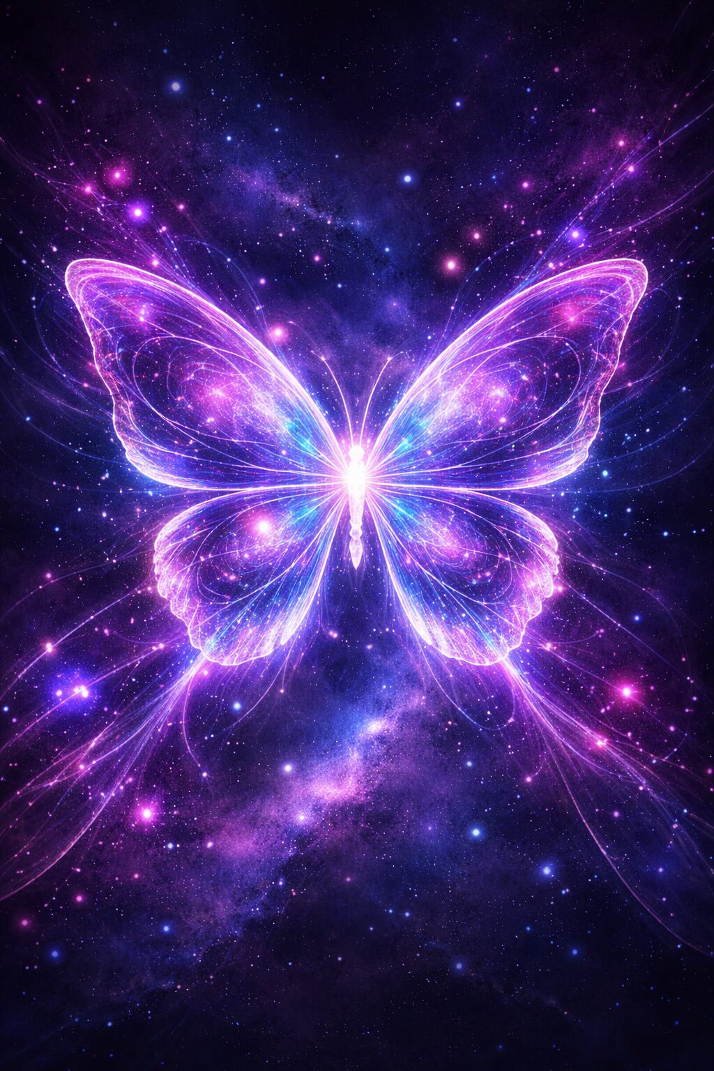 輝く蝶の宇宙夢