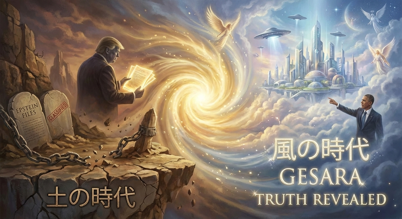陰謀論、宇宙人、GESARAの真実