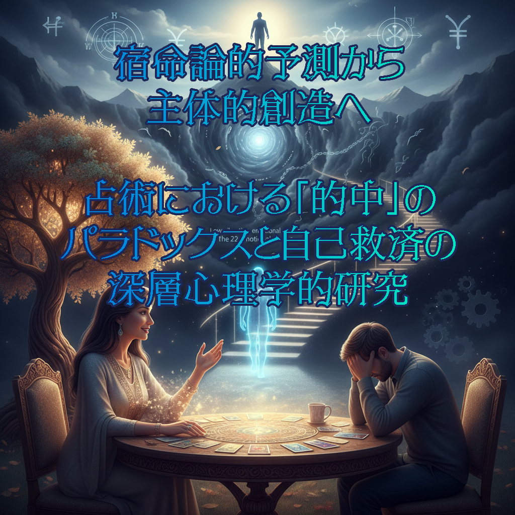 占い師の役割と心理学的考察