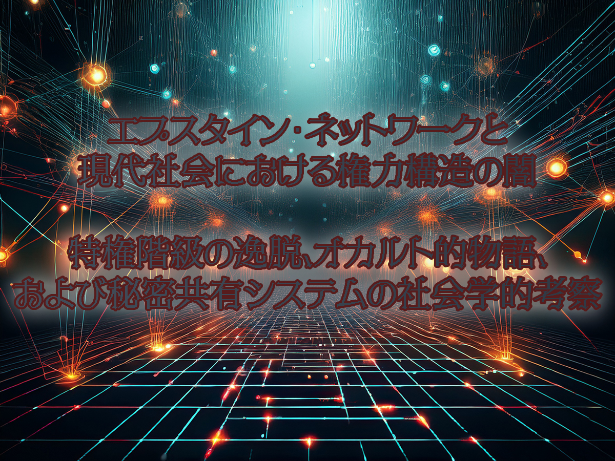 陰謀論と富と権力の闇