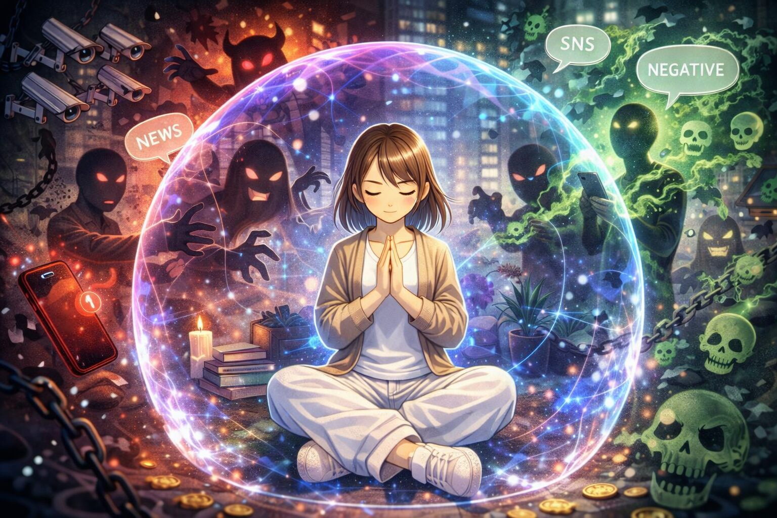 日常の結界術：精神的防御の極意