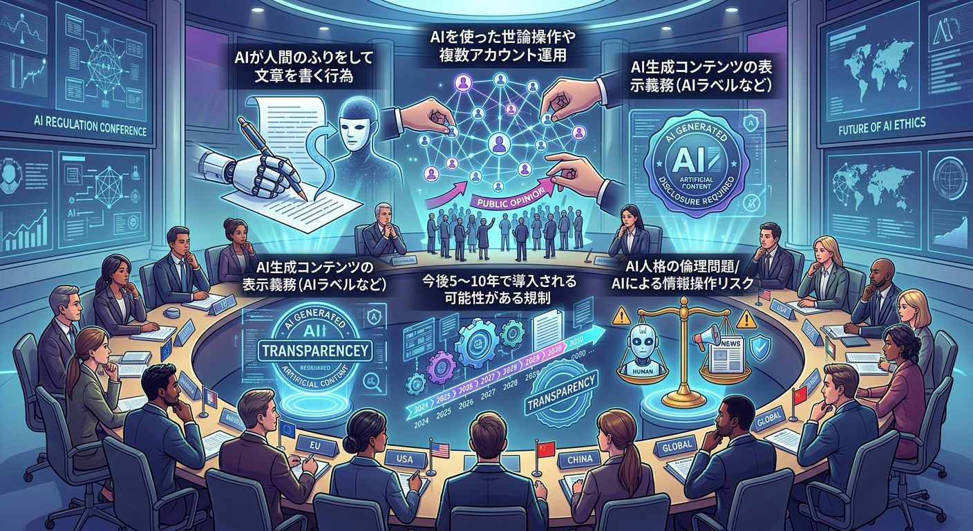 AI生成コンテンツ規制と倫理的課題