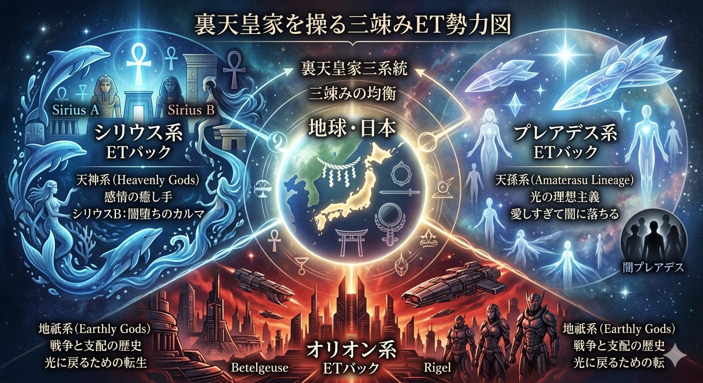 ET勢力とスターシードの深層