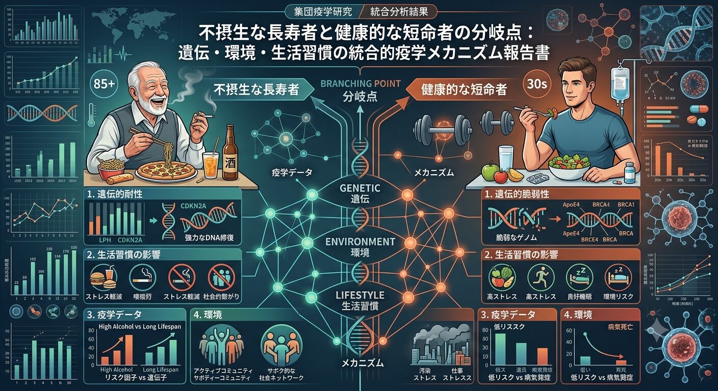 健康と長寿の要因調査
