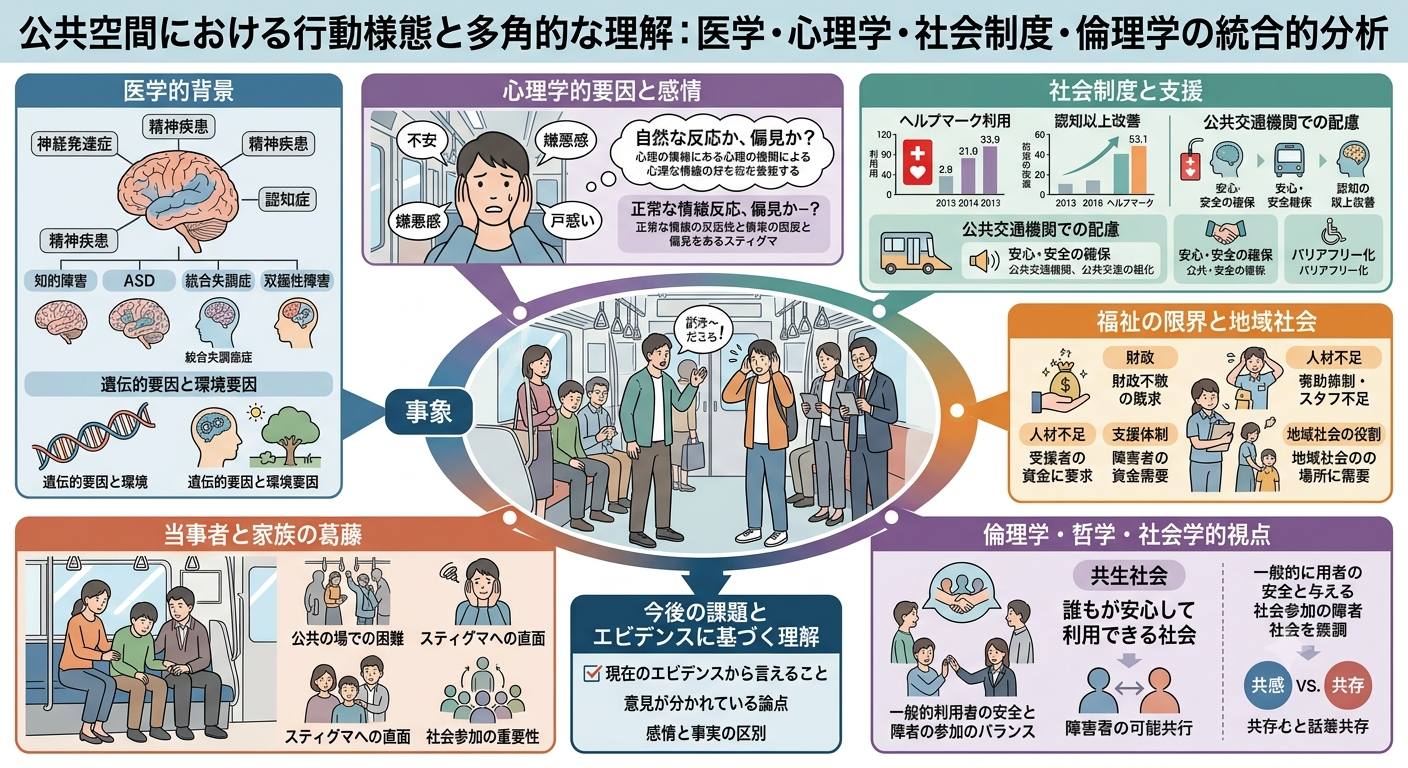公共空間と障害理解の多角的調査